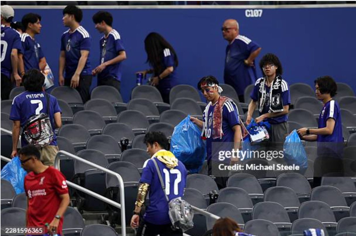 Suporter Jepang, Piala Dunia, Belanda Vs Jepang Sumber : Getty Images, Michael